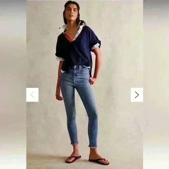 We The Free Raw High-Rise Jegging Size 27 - Picture 7 of 10